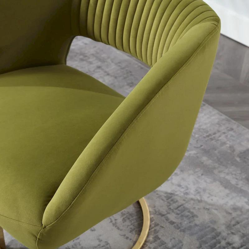 Upholstered Tufted Living Room Chair