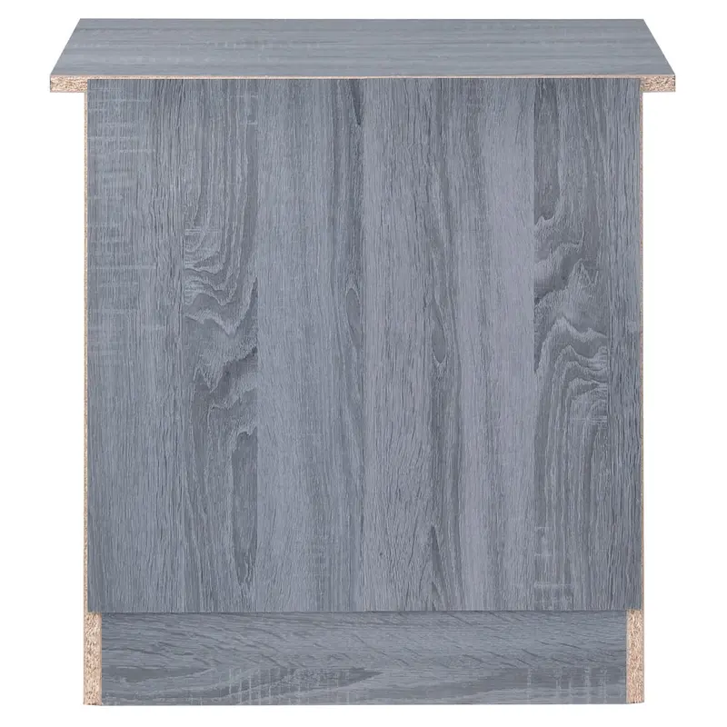 Hudson 3-drawer Nightstand