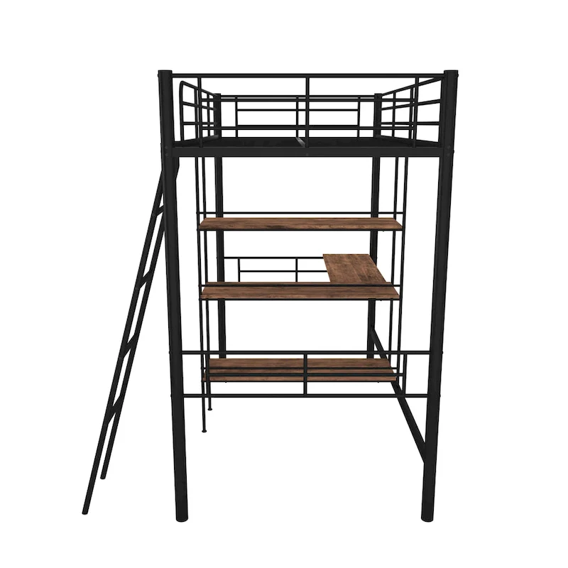 Twin Size Metal Loft Bed Twin Size Metal Loft Bed