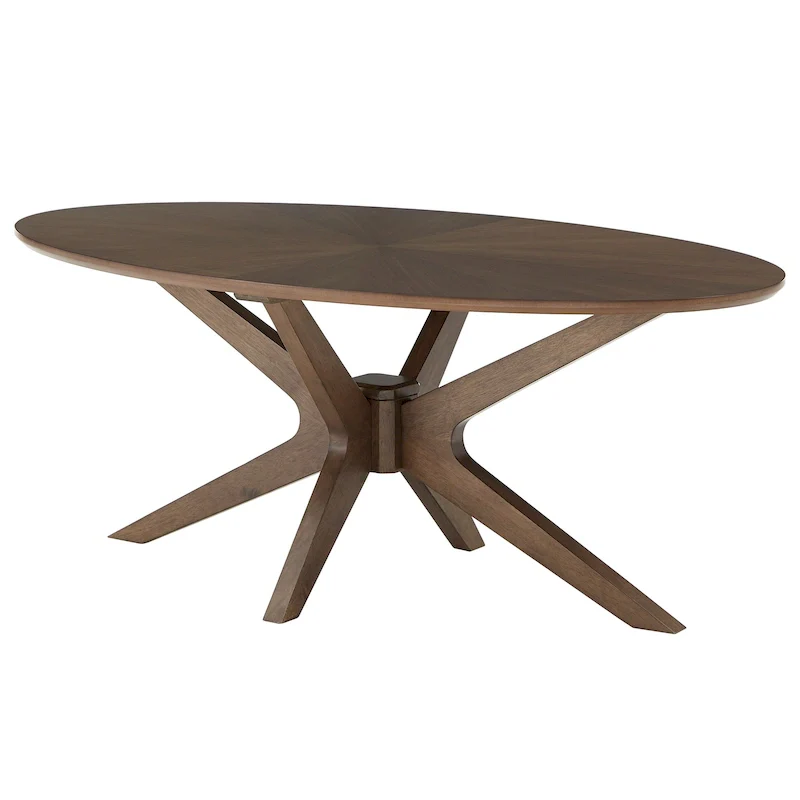 Rondo Mid-Century Walnut Finish Tables by iNSPIRE Q Modern