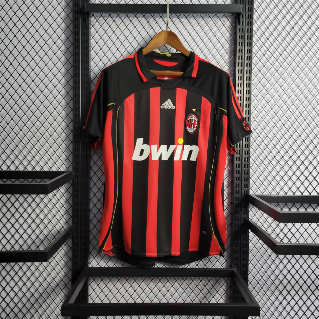 Maillot Retro AC Milan domicile 2006/07