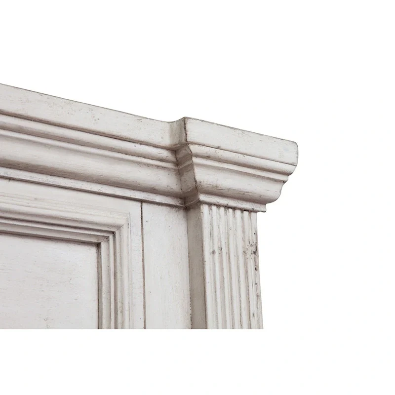 Bristow Antique White 6-piece King Bedroom Set