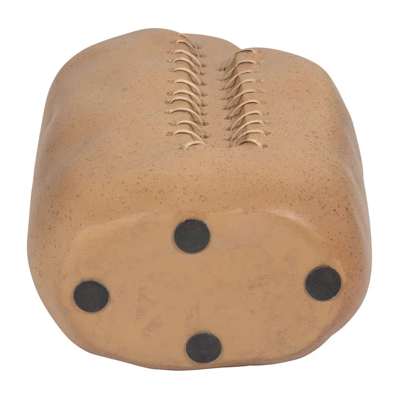 Sagebrook Home Neutral Textured Ceramic Artisan Vase