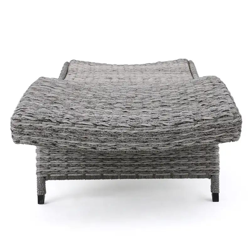 Crete Wicker Chaise Lounge