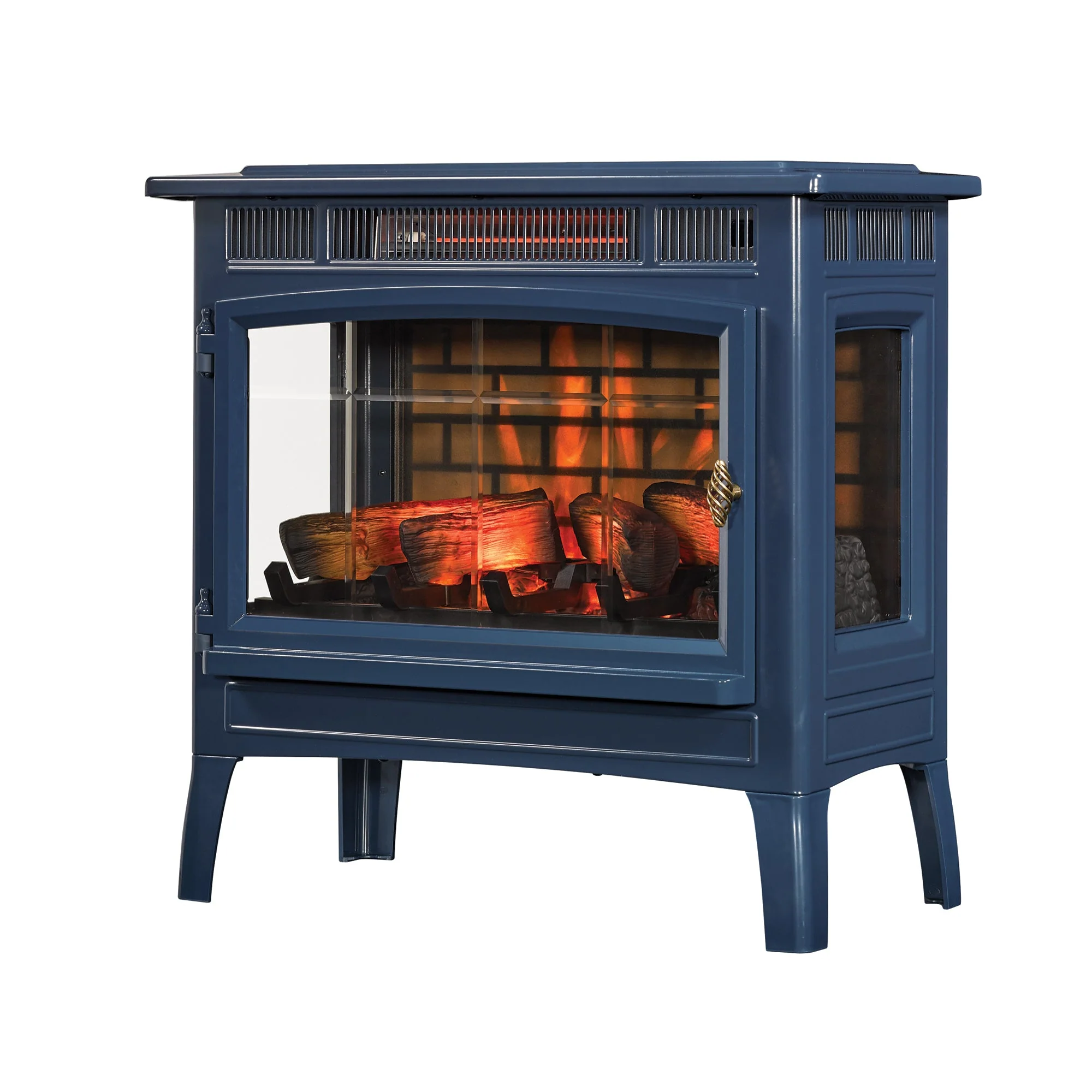 duraflame? Electric Infrared Fireplace Stove Heater with 3D Flame Effect