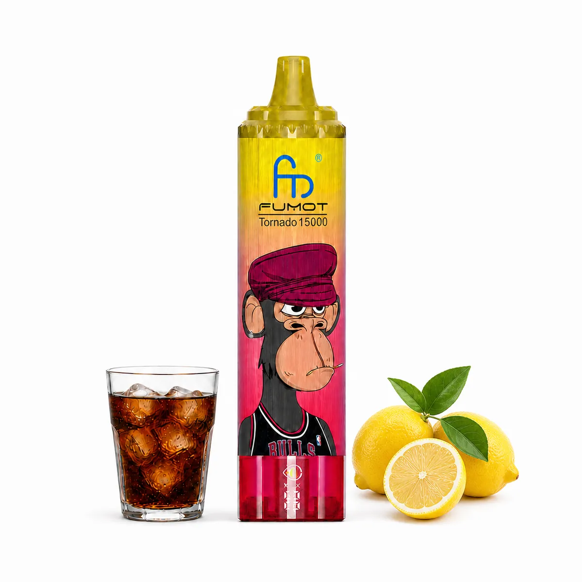 Fumot Tornado 15000 Cola Lemon – Einweg-Vape, Produktansicht