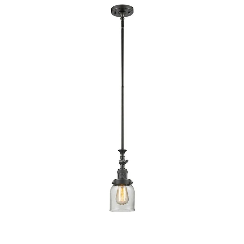 Innovations Lighting Small Bell 5  Wide Adjustable Mini Pendant
