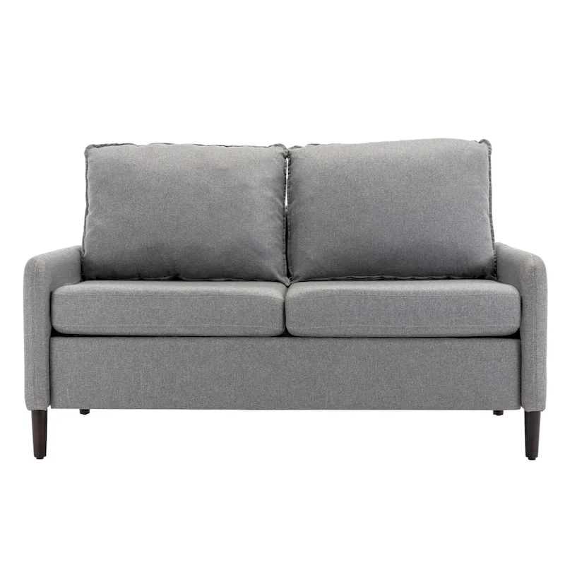 Living Room Loveseat Linen Sofa