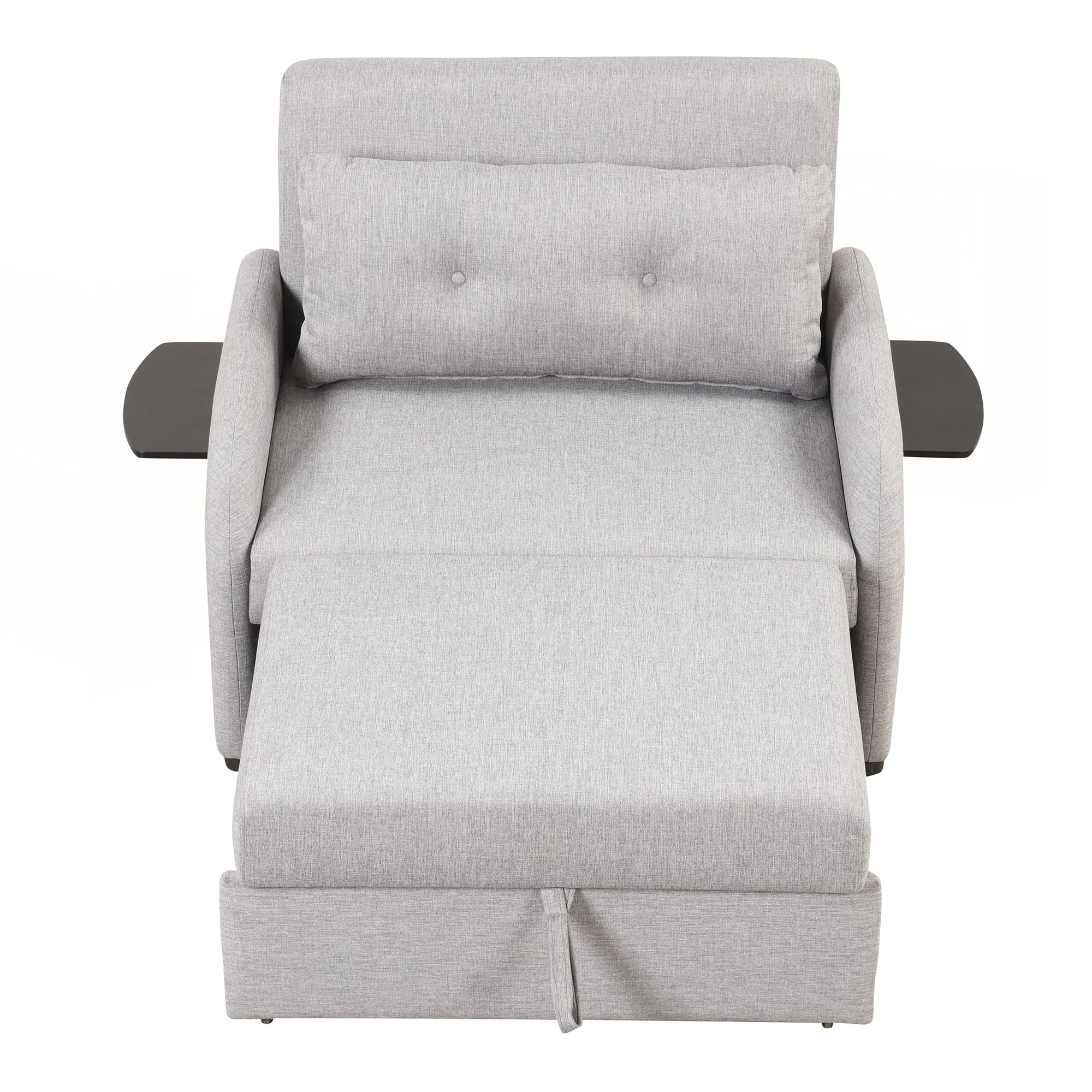 Pull Out Sofa Sleeper 3 in 1 with 2 Wing Table