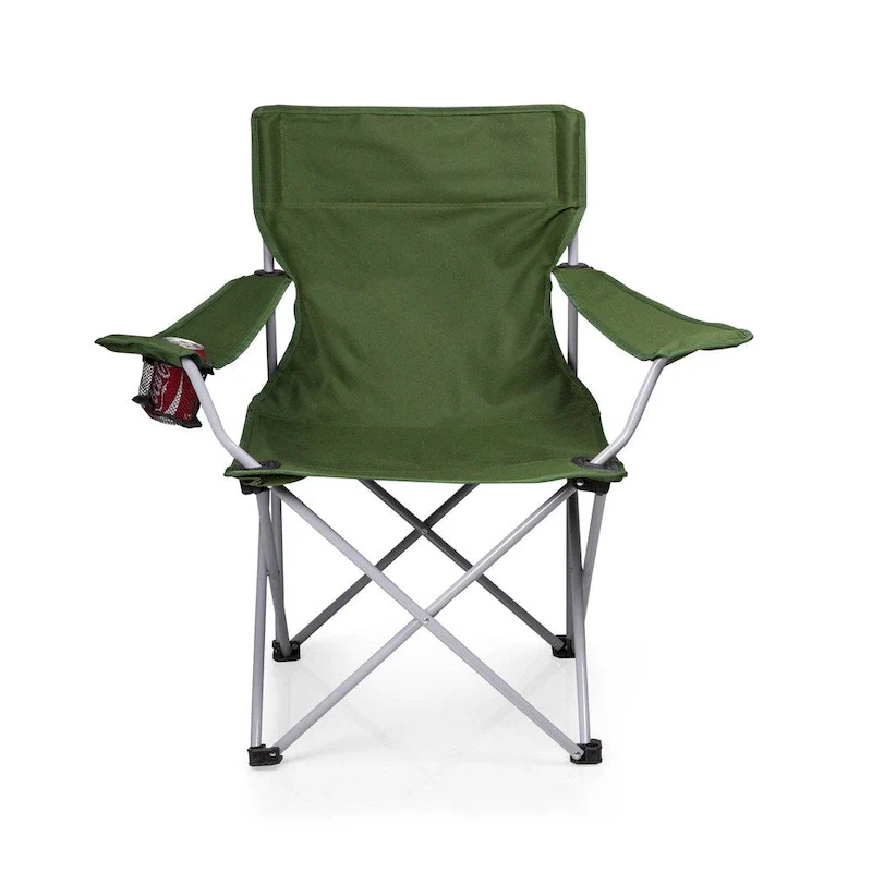 Picnic Time PTZ Green Camp Chair