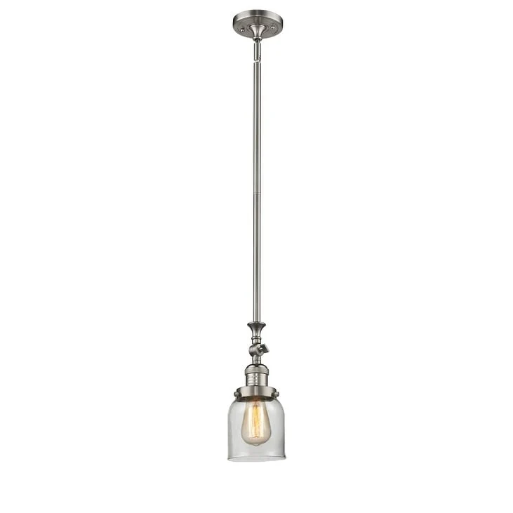 Innovations Lighting Small Bell 5  Wide Adjustable Mini Pendant