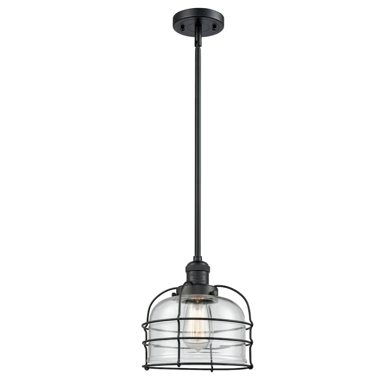 Innovations Lighting Bell Cage - 1 Light 9  Mini Pendant