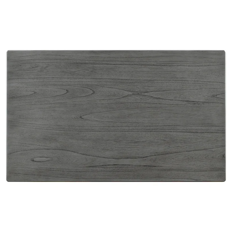 6-Piece Wooden Dining Table Set with 4 Chairs & Bench