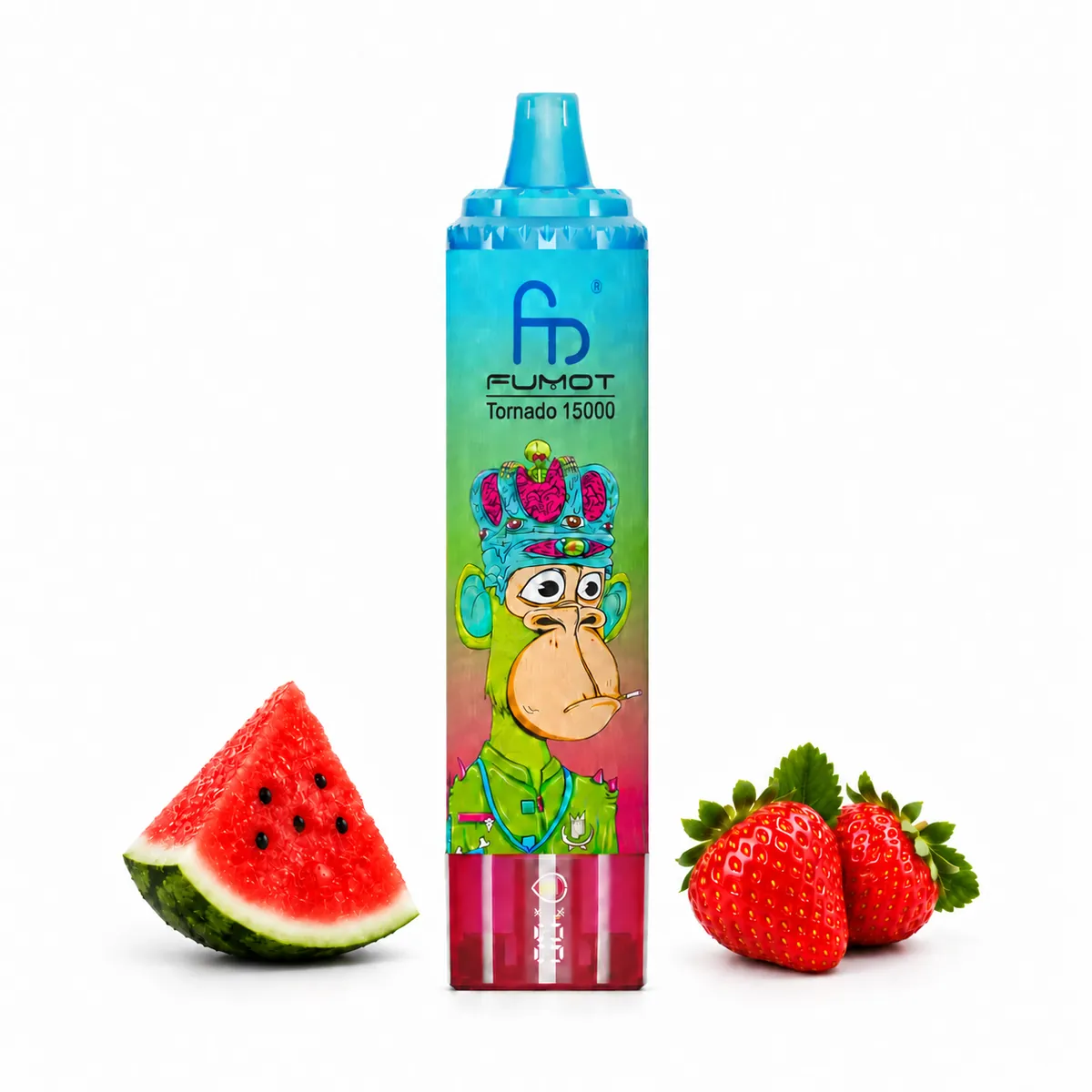 Fumot Tornado 15000 Strawberry Watermelon – Einweg-Vape, Produktansicht