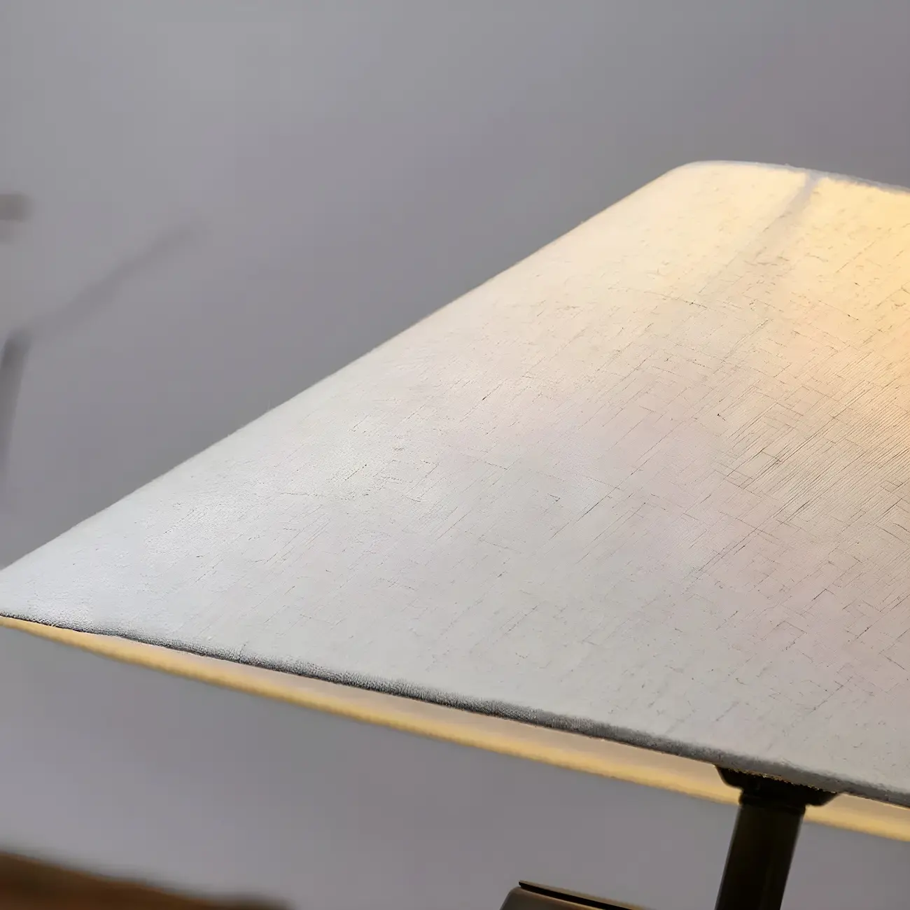 Modern Rustic Ceramic Table Lamp with Rocker Switch