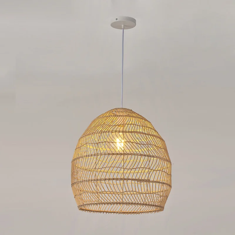 17 inch bamboo cage shape pendant