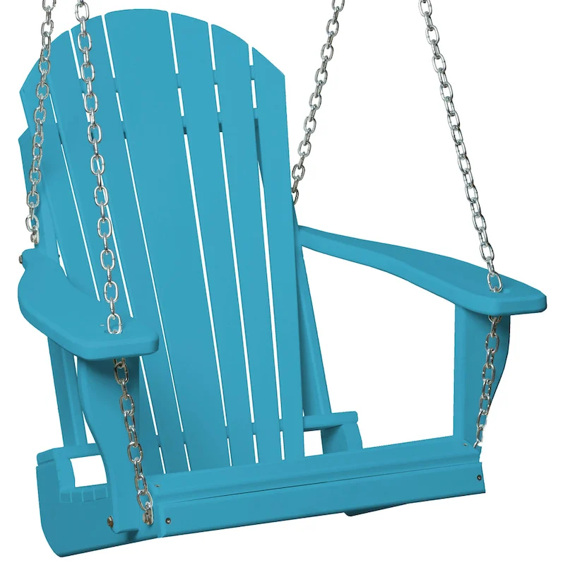 Poly Lumber Adirondack Swing Chair with Chains
