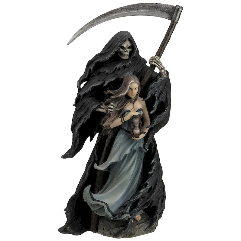 Veronese Design 11.81  H SUMMONING THE REAPER Multicolor Resin