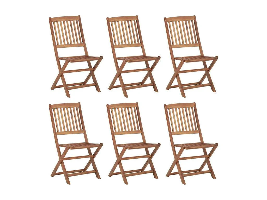 Chaises Pliables Jardin - Beige