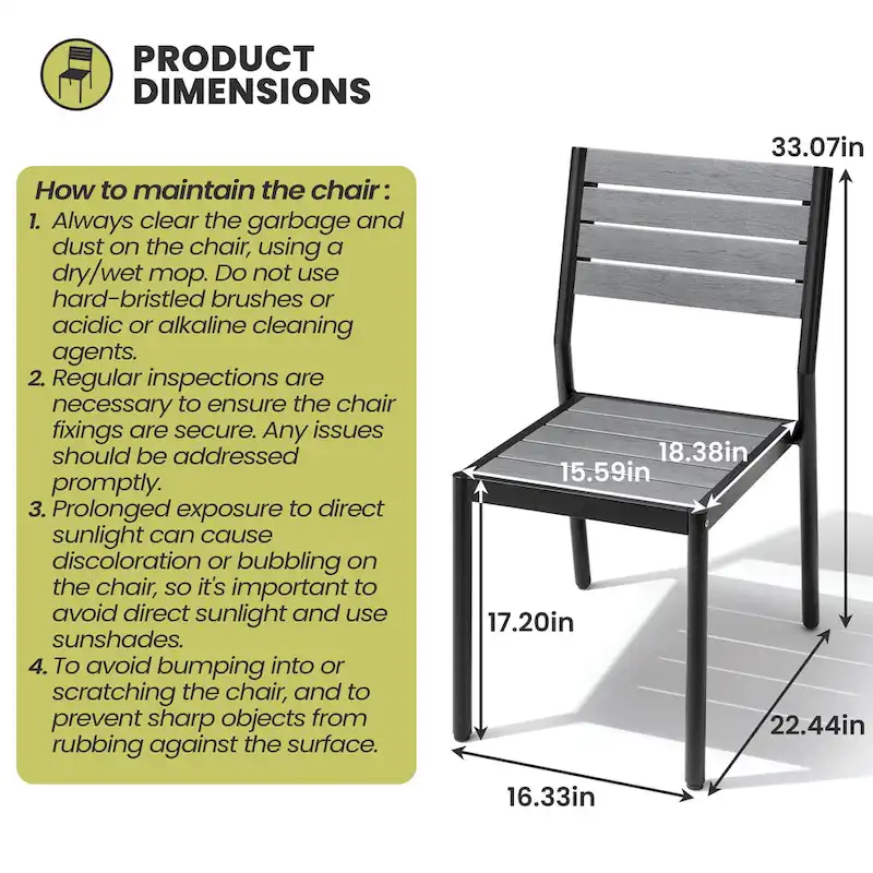 7-Piece Patio Dining Set Aluminum Dining Table with Umbrella Hole and Stackable Chairs