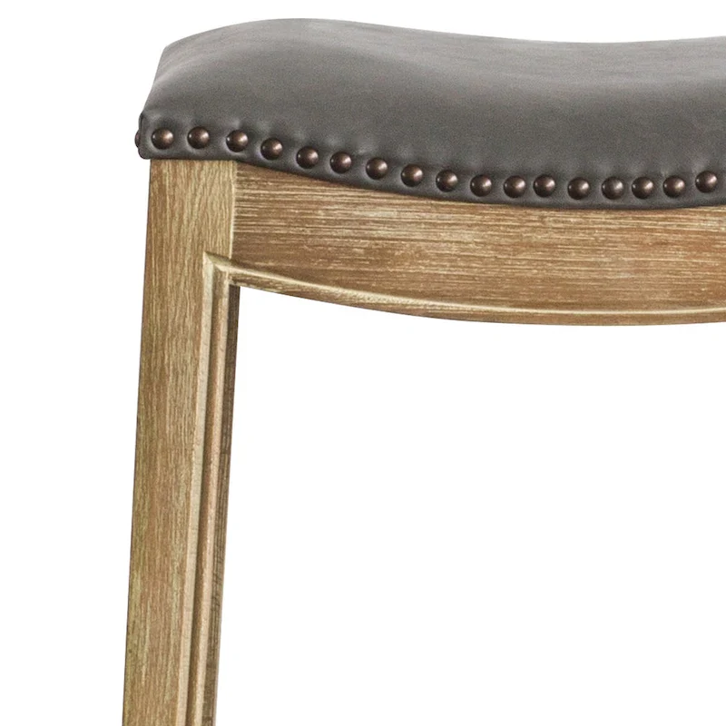 Elmo Bonded Leather Counter Stool