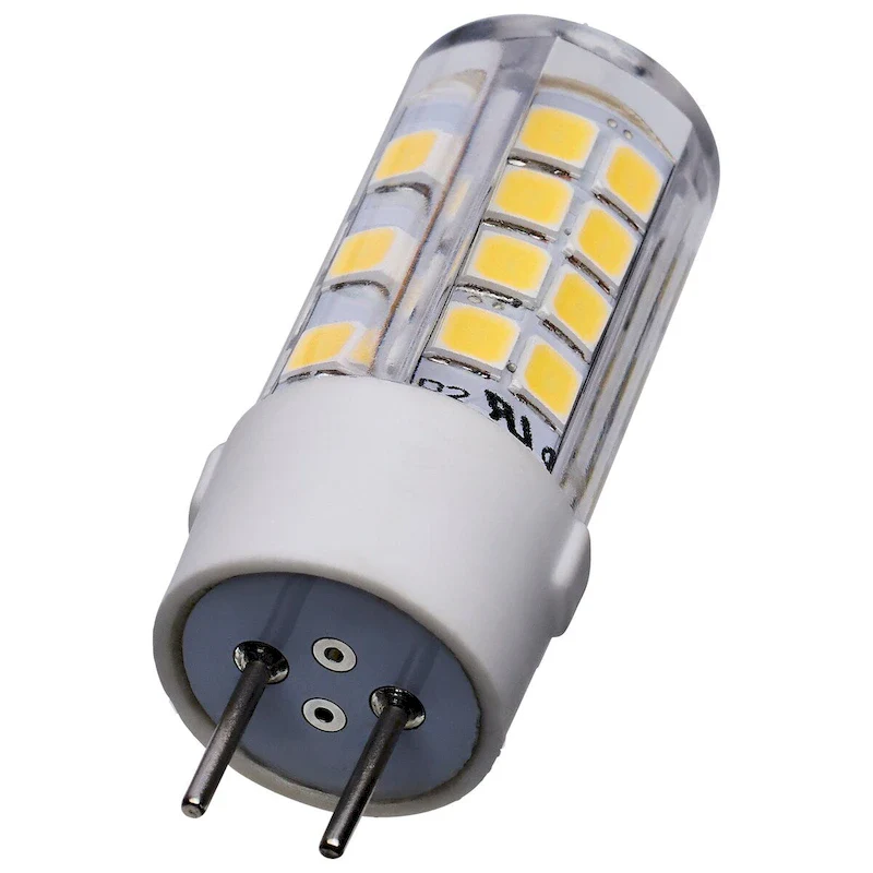 4.5 Watt T6 LED Clear Finish GY6.35 Base 5000K 120 Volt
