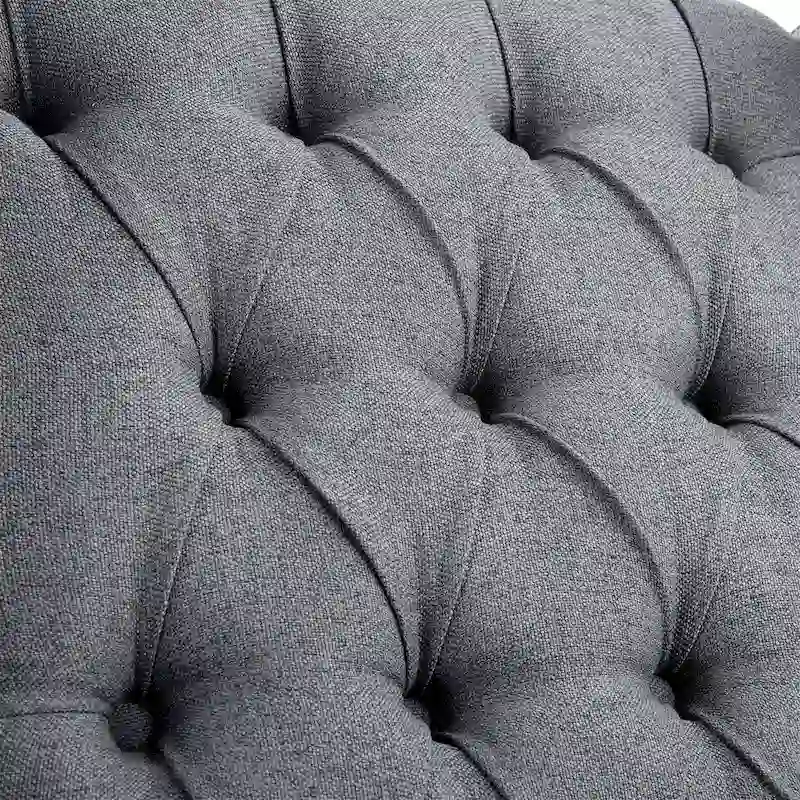 27 Wide Upholstered Manual Recliner, Wing Sofa Chair with Wood Legs