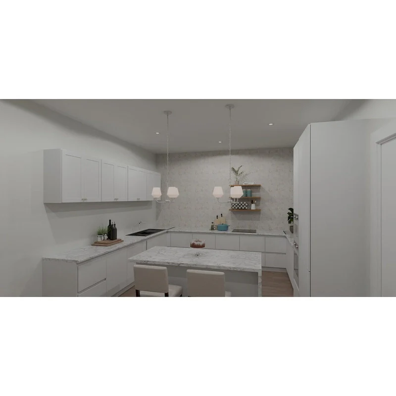 Nielson 3-Light Brushed Nickel Pendant Light