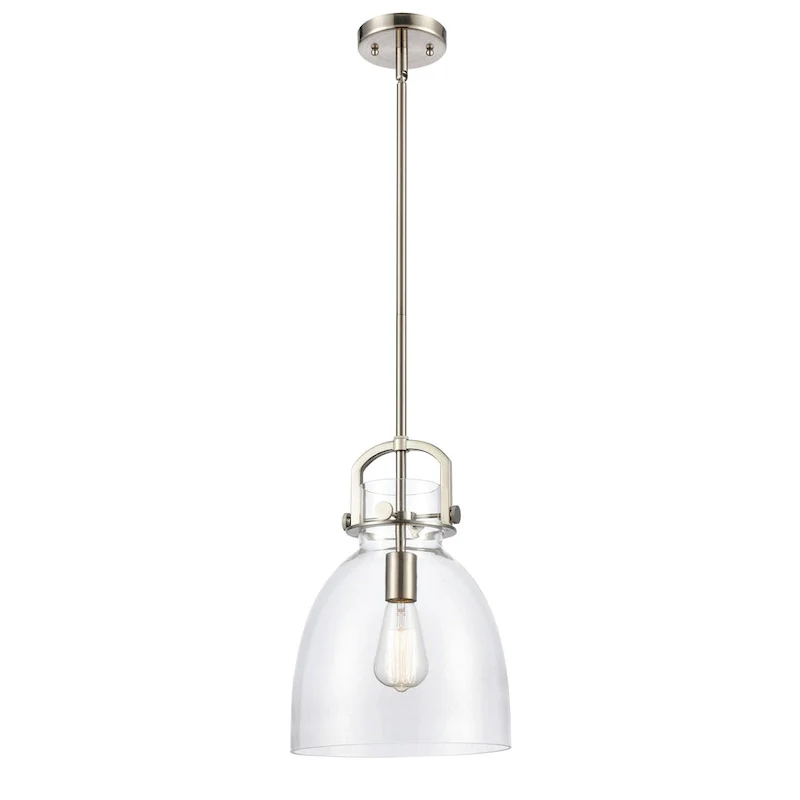 Innovations Lighting Newton Bell - 1 Light 10  Stem Hung Pendant