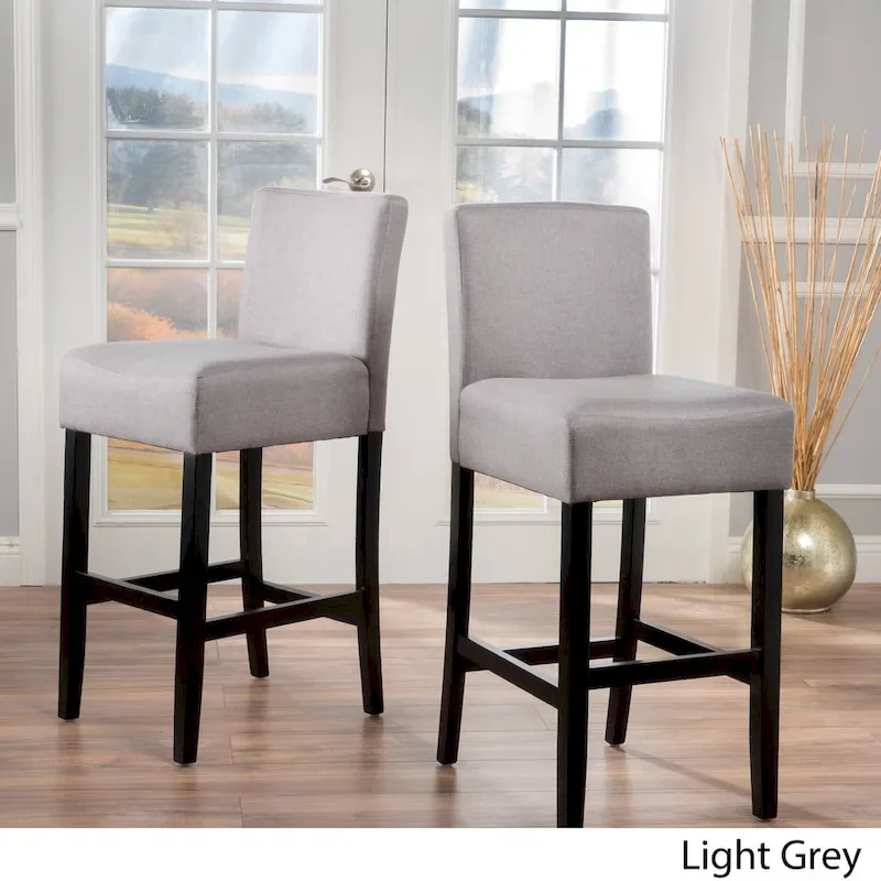 Lopez 30-inch Fabric Barstool (Set of 2) by Christopher Knight Home