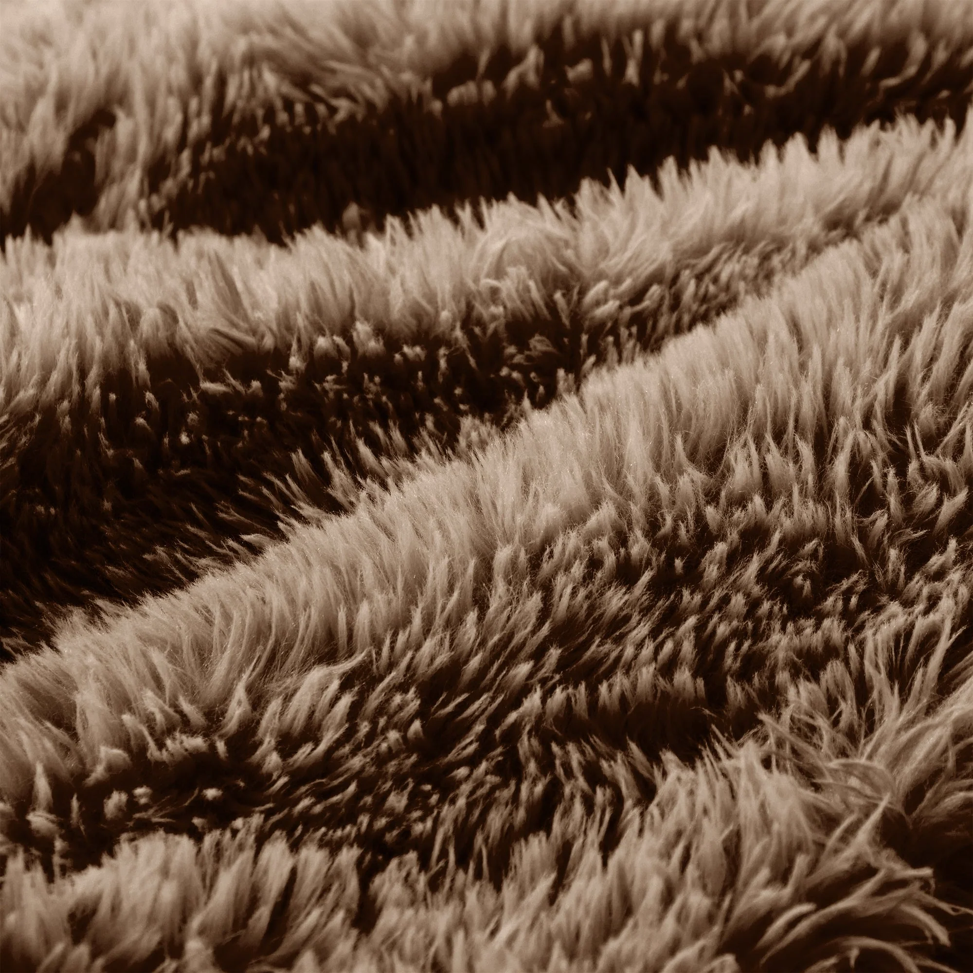 Soft And Fluffy Plush Boneless Modular Sofa with Ottoman