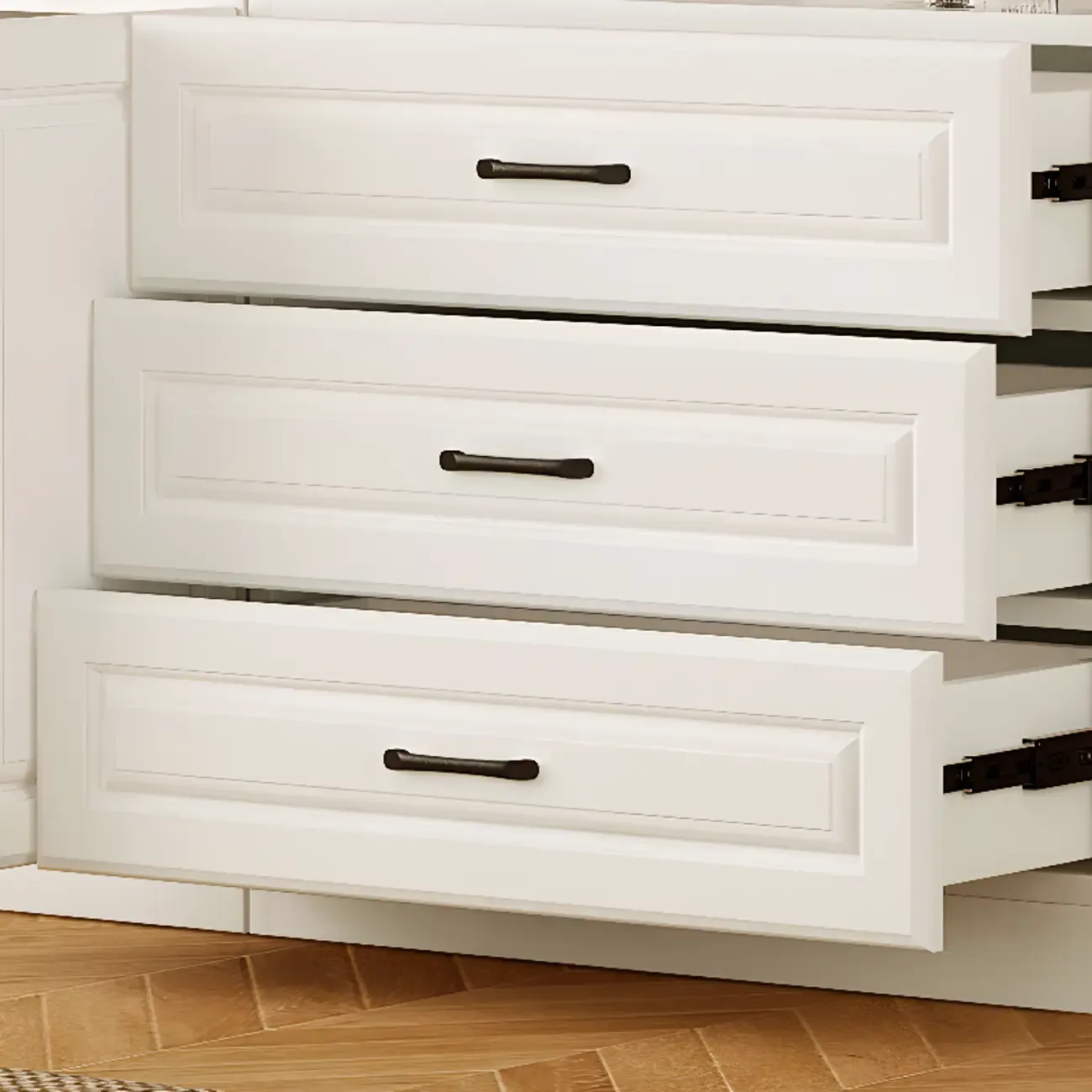 Classic White Vertical Wood Display Bookcase with Cabinet