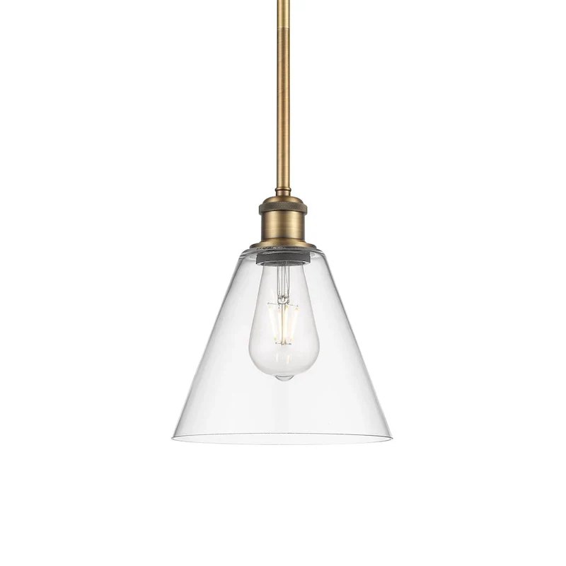 Innovations Lighting 516-1S-10-8 Berkshire Pendant Berkshire 8  Wide