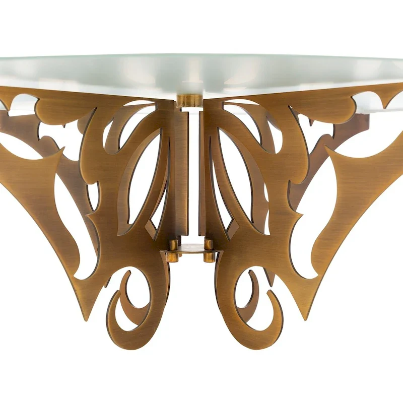 Roxton Modern Damask Metal 3-Light Pendant