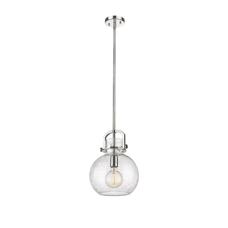 Innovations Lighting Newton Sphere - 1 Light 10  Stem Hung Pendant