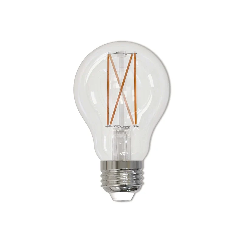 Bulbrite LED Filament Pack of (4) 14 Watt Dimmable A19 Light Bulb with Clear Glass Finish and Medium (E26) Base