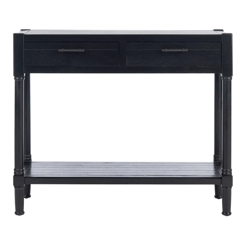SAFAVIEH Phillis 2-Drawer Console Table - 35.5 W x 13 L x 29.5 H - 36Wx13Dx30H