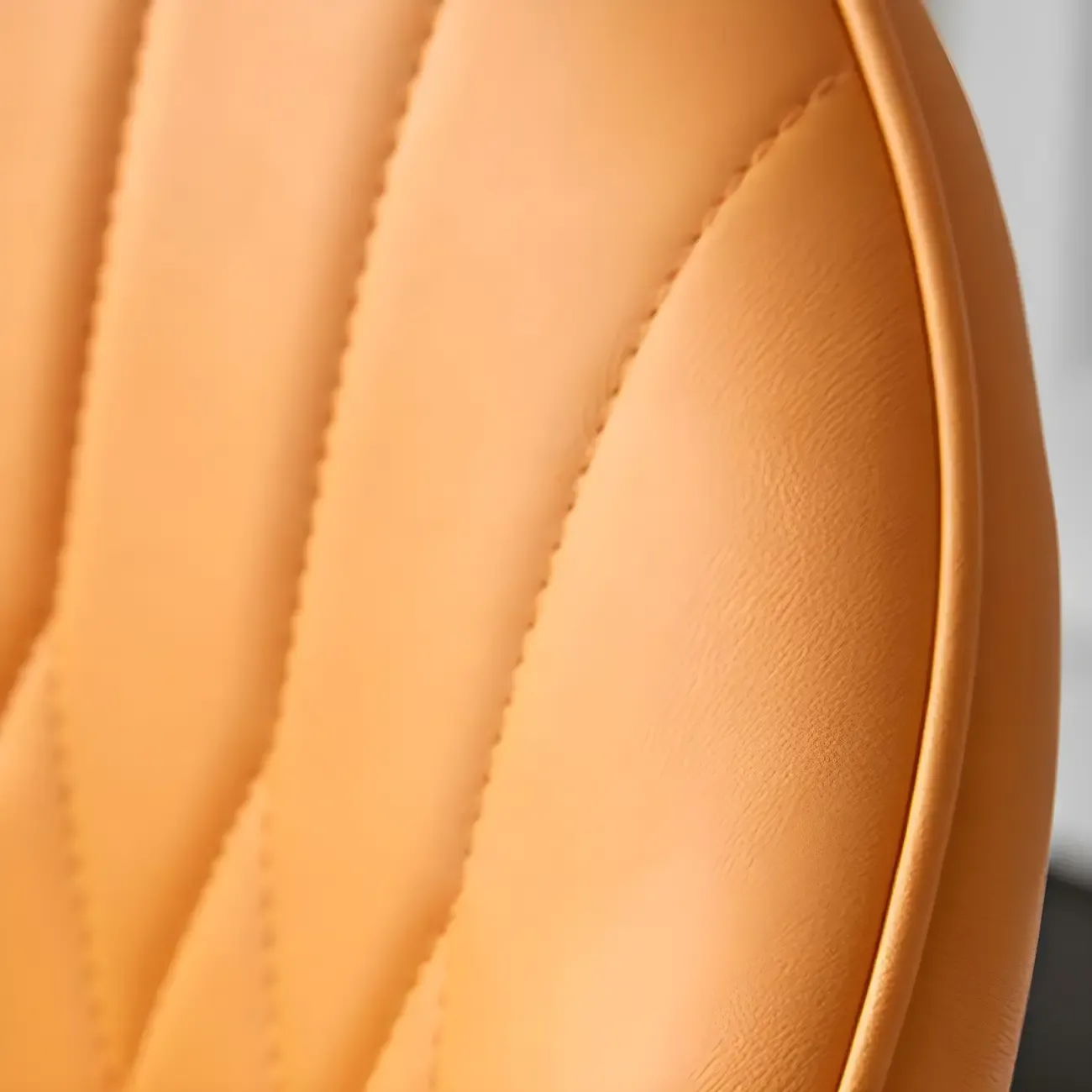 Swivel Upholstered Adjustable Height Home Armed Barstool with Metal Base