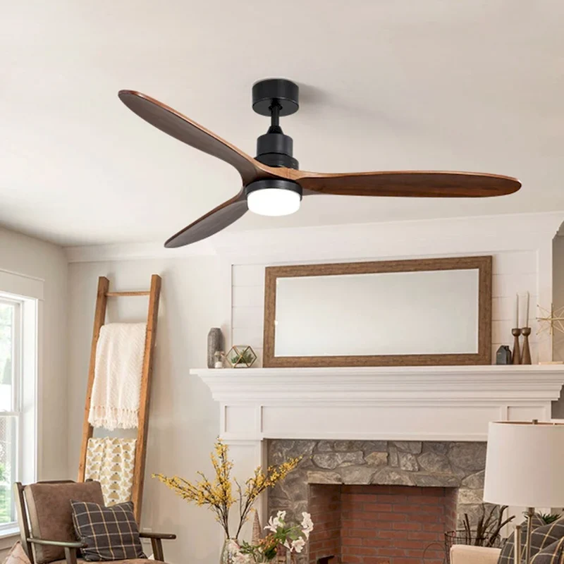 Ceiling Fan Lights Noiseless with Remote Control