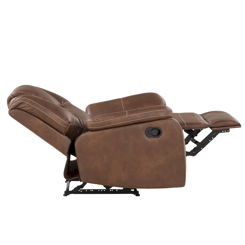 Steve Silver Kameryn Faux Leather Manual Recliner