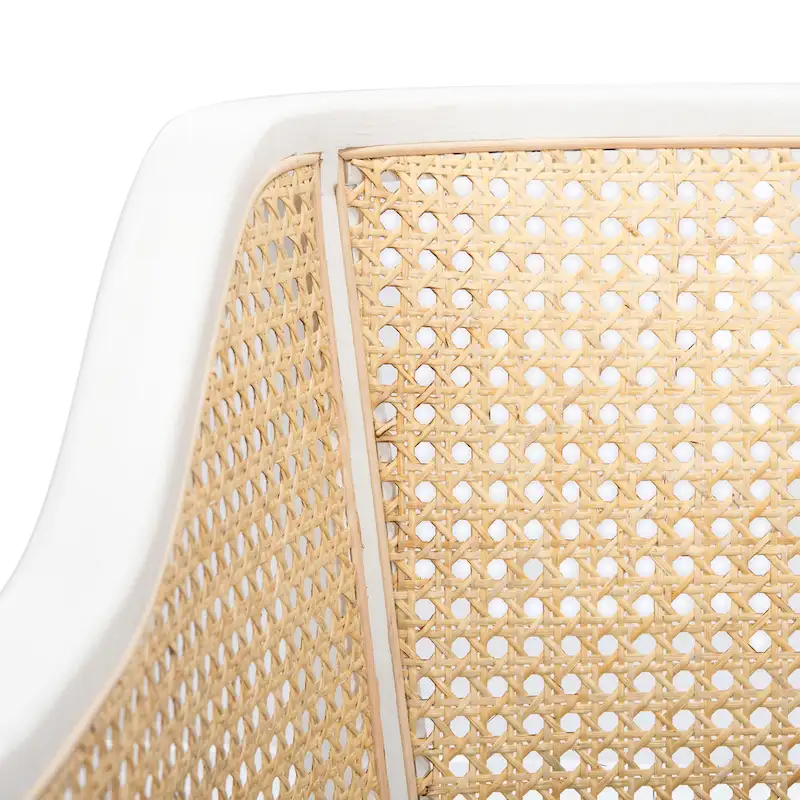 SAFAVIEH Velva Cane Dining Chair - 23.8 x 23.2 x 32.1 - 24Wx23Dx32H