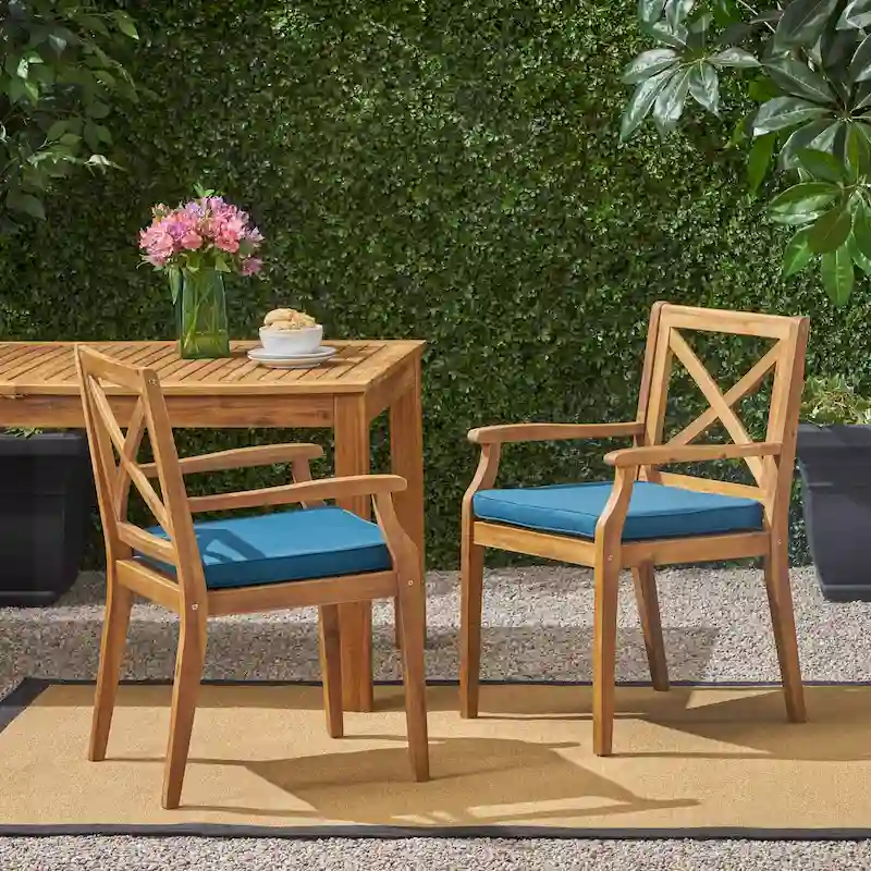 2PCS Dining chair with cusions