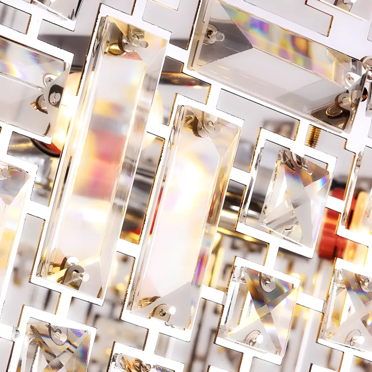 Modern Crystal Kitchen Island Pendant Light 3-Gear Dimming LED