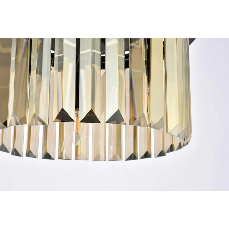 Royce Edge 3-Light Matte Black Pendant