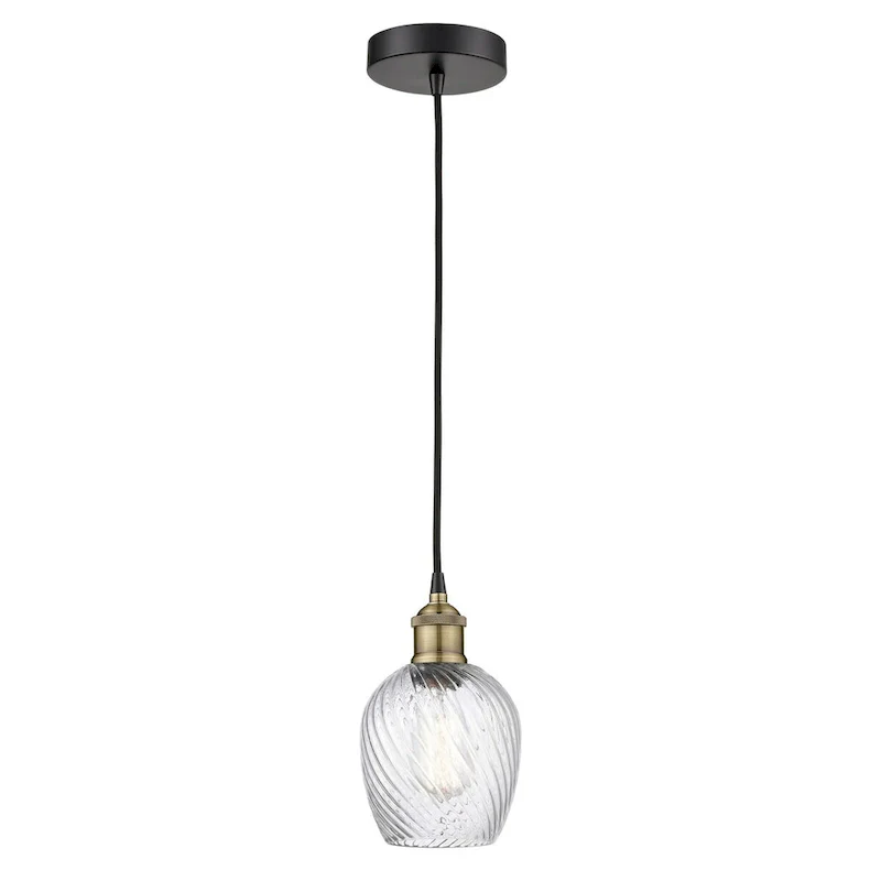 Innovations Lighting Salina - 1 Light 5  Cord Hung Mini Pendant