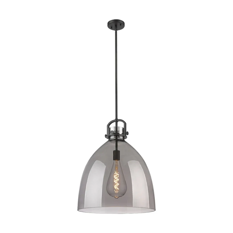 Innovations Lighting Newton Bell - 1 Light 18  Stem Hung Pendant