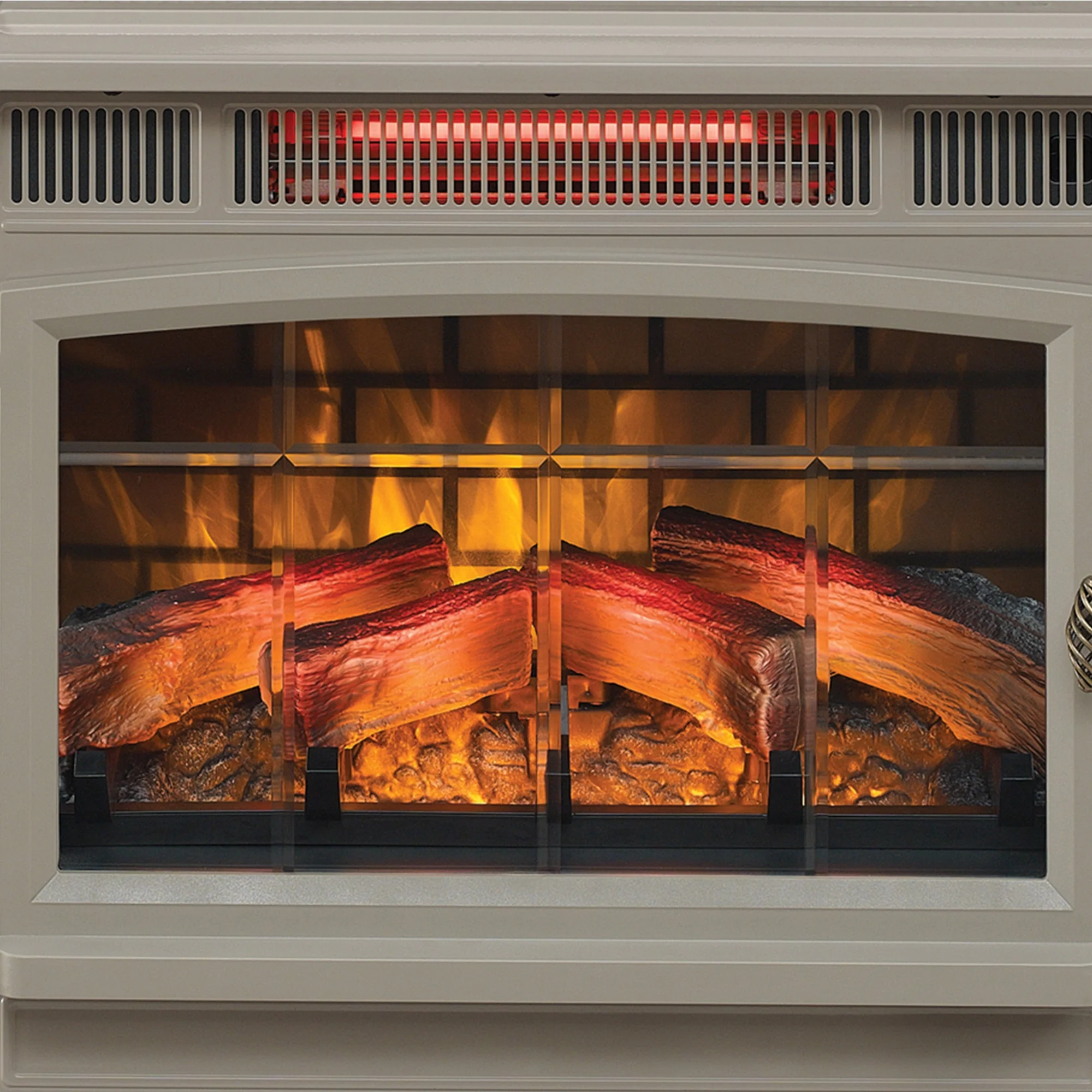 duraflame? Electric Infrared Fireplace Stove Heater with 3D Flame Effect