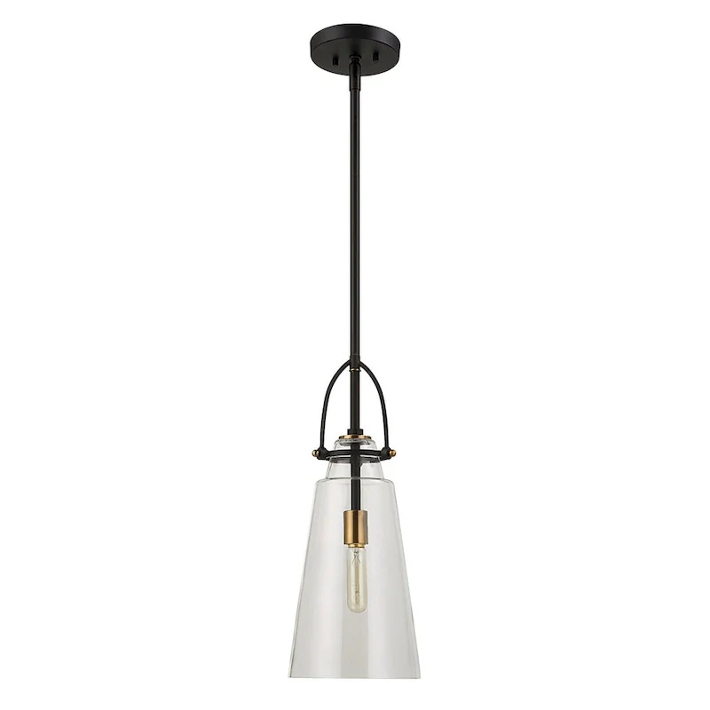 Uttermost Saugus Industrial 1 Light Pendant - 20 H x 8 Dia.