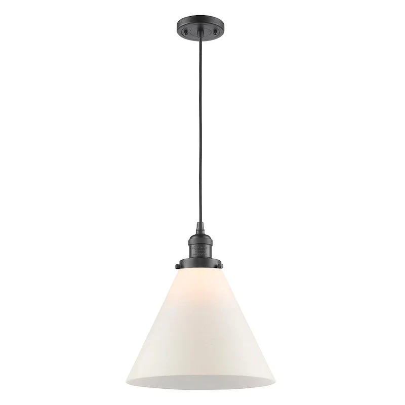 Innovations Lighting X-Large Cone Single Light 12  Wide Pendant
