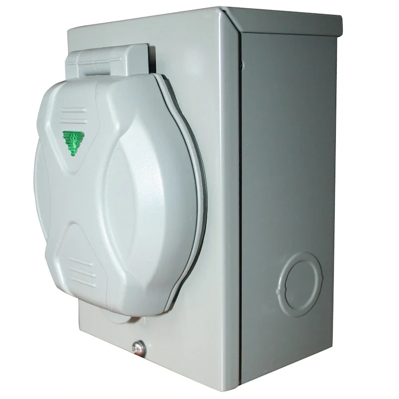 50 Amp Generator Power Inlet Box - 4.25Lx3.25Wx6.25H